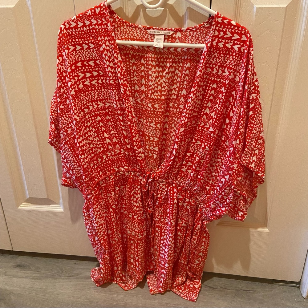 Victoria’s Secret Red and White Hearts